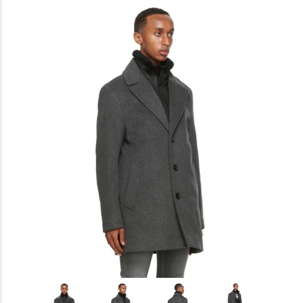 NWOT Mackage Dillon Wool Coat sz 46 (xxl)